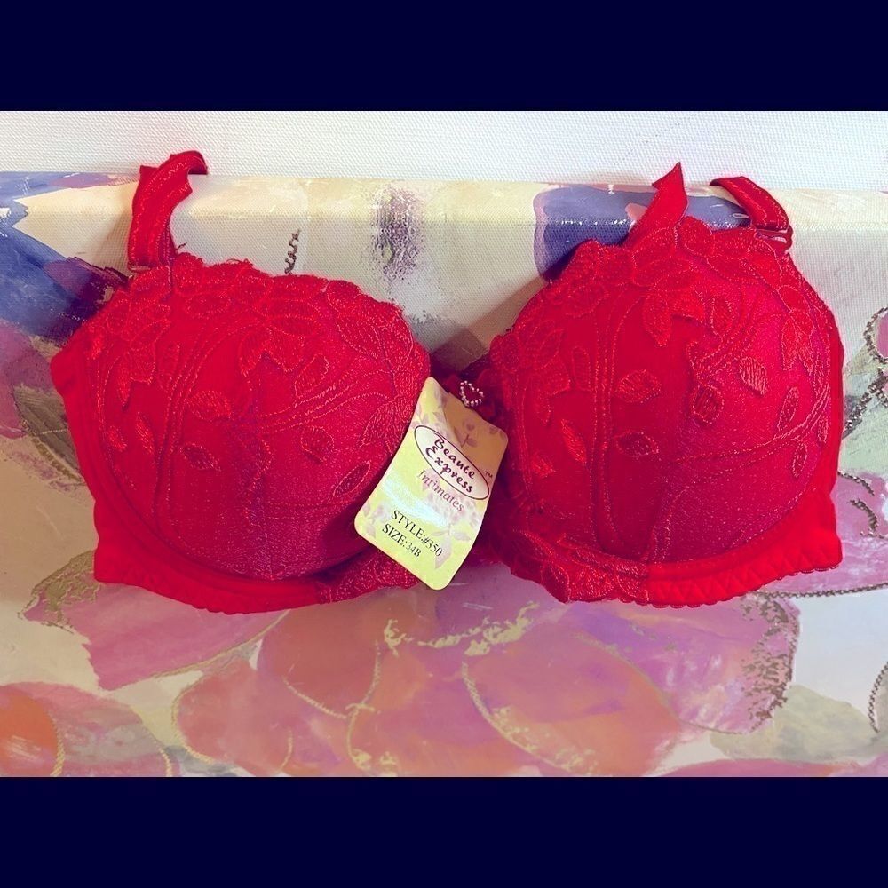 🌹Beaute express intimates sexy push up lace Bras